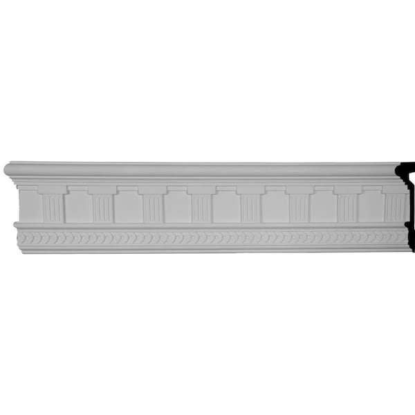Ekena Millwork SAMPLE - 7 7/8"H x 1 7/8"P x 12"L Bradford Classic Doril Frieze Moulding SAMPLE-MLD07X01BR - main